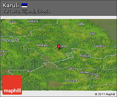 Satellite Panoramic Map of Karuli