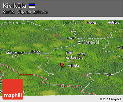 Satellite Panoramic Map of Kiviküla
