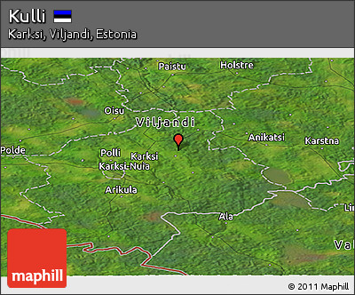 Satellite Panoramic Map of Kulli