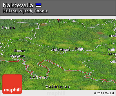 Satellite Panoramic Map of Naistevalla