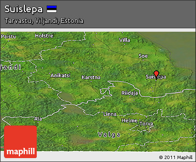 Satellite Panoramic Map of Suislepa