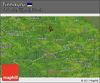 Satellite Panoramic Map of Tinnikuru