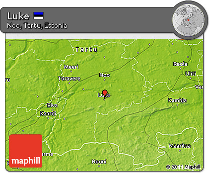 Physical 3D Map of Luke
