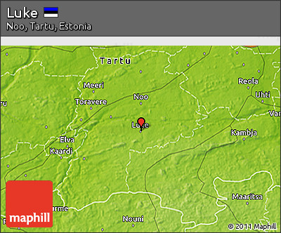 Physical 3D Map of Luke