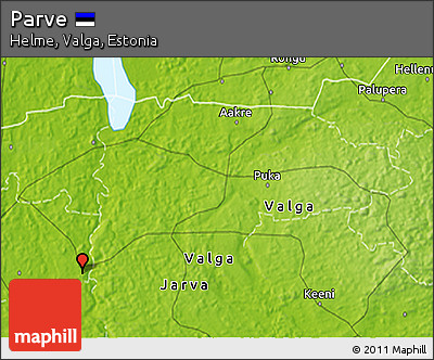 Physical 3D Map of Parve