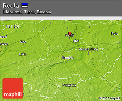 Physical 3D Map of Reola