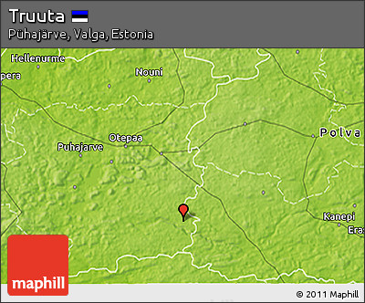 Physical 3D Map of Truuta
