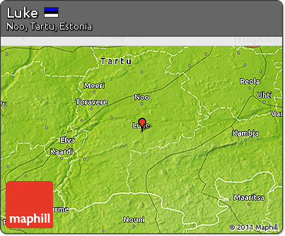 Physical 3D Map of Luke