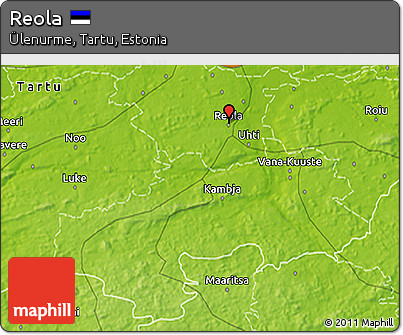 Physical 3D Map of Reola