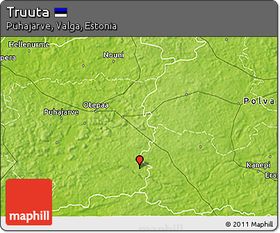 Physical 3D Map of Truuta