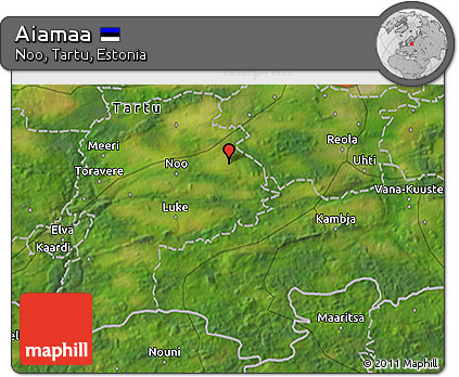 Satellite 3D Map of Aiamaa