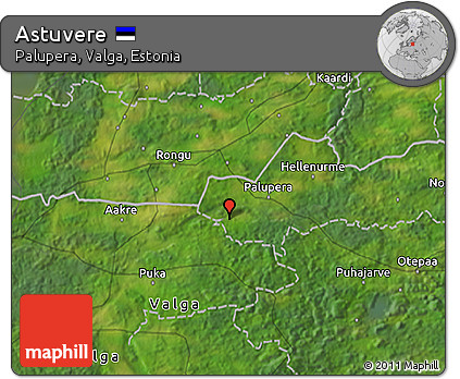 Satellite 3D Map of Astuvere