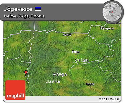Satellite 3D Map of Jõgeveste