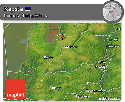 Satellite 3D Map of Kapsta