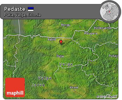 Satellite 3D Map of Pedaste