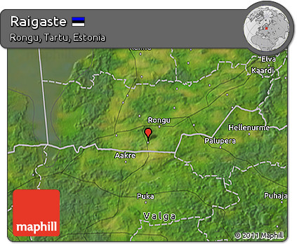 Satellite 3D Map of Raigaste