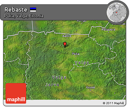 Satellite 3D Map of Rebaste