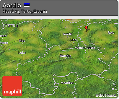 Satellite 3D Map of Aardla