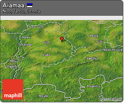 Satellite 3D Map of Aiamaa