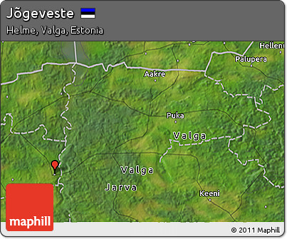 Satellite 3D Map of Jõgeveste