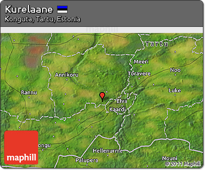 Satellite 3D Map of Kurelaane