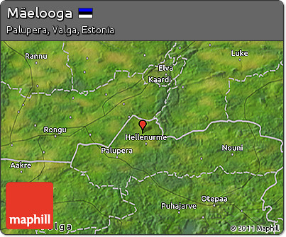 Satellite 3D Map of Mäelooga
