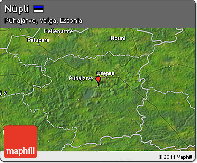 Satellite 3D Map of Nüpli