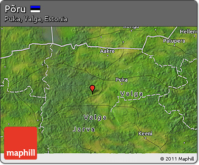 Satellite 3D Map of Põru