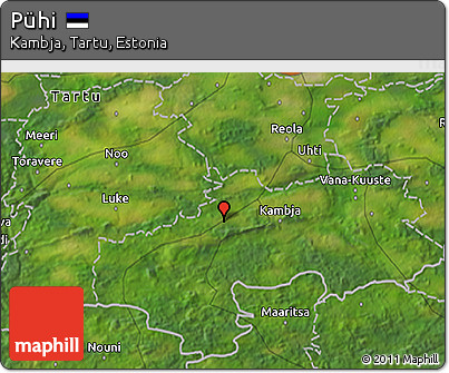 Satellite 3D Map of Pühi