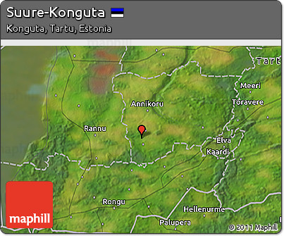 Satellite 3D Map of Suure-Konguta
