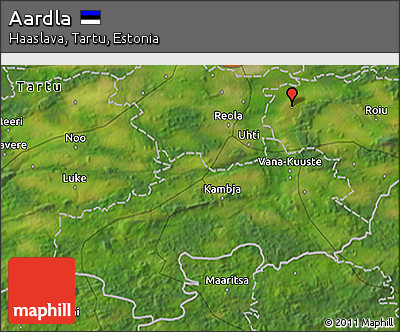 Satellite 3D Map of Aardla