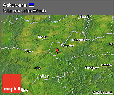 Satellite 3D Map of Astuvere