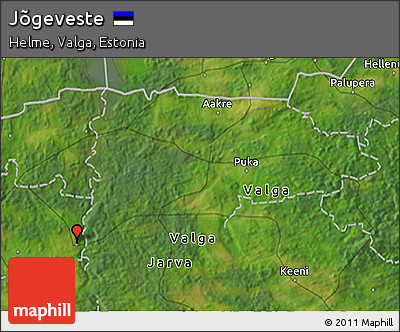 Satellite 3D Map of Jõgeveste