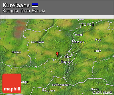 Satellite 3D Map of Kurelaane