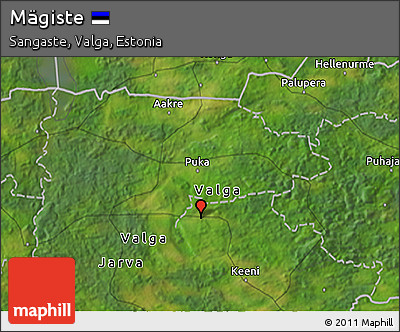 Satellite 3D Map of Mägiste