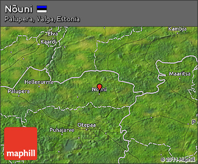 Satellite 3D Map of Nõuni