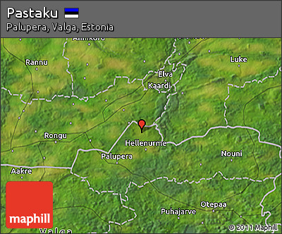 Satellite 3D Map of Pastaku