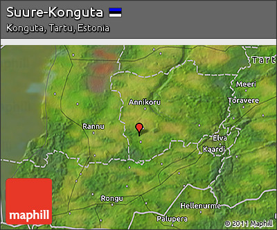 Satellite 3D Map of Suure-Konguta