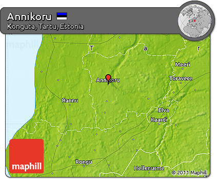 Physical Map of Annikoru