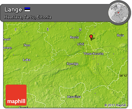 Physical Map of Lange