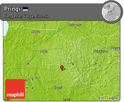Physical Map of Pringi