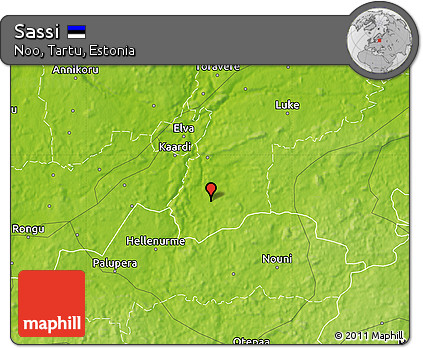 Physical Map of Sassi