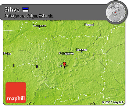 Physical Map of Sihva