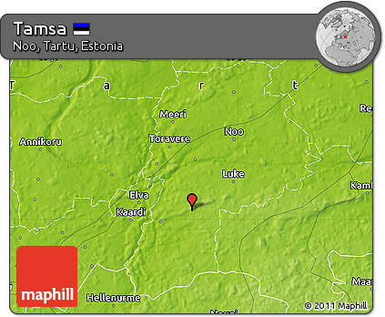 Physical Map of Tamsa