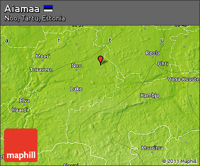 Physical Map of Aiamaa