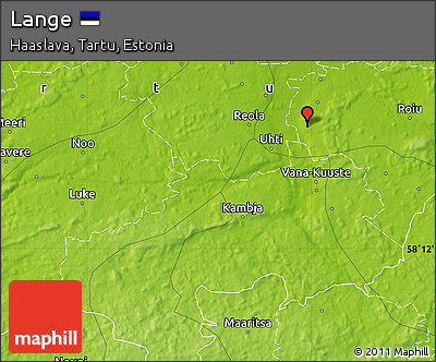 Physical Map of Lange