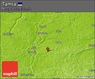 Physical Map of Tamsa