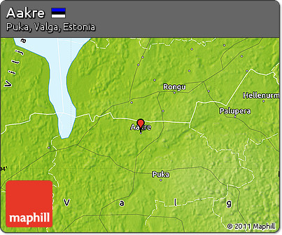 Physical Map of Aakre