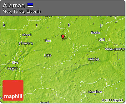 Physical Map of Aiamaa
