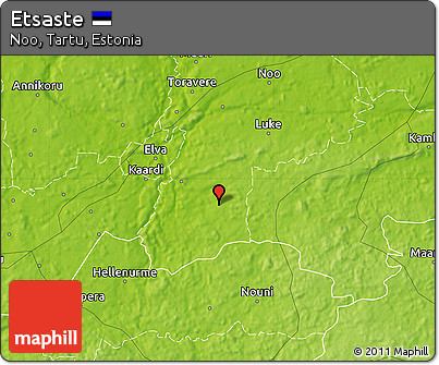 Physical Map of Etsaste